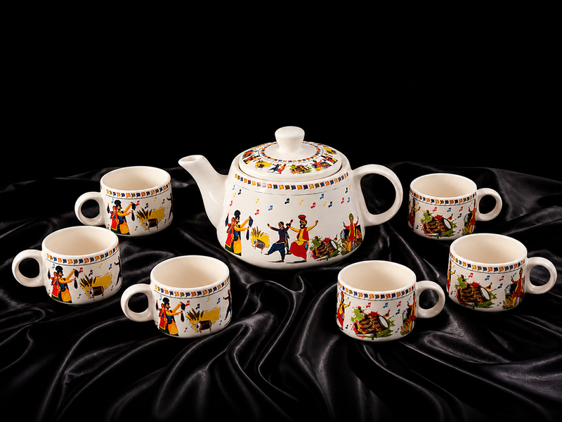 Best Ceramic Tea Pot Sets for Gifting in India – Handcrafted Tea Sets by GupShupCups