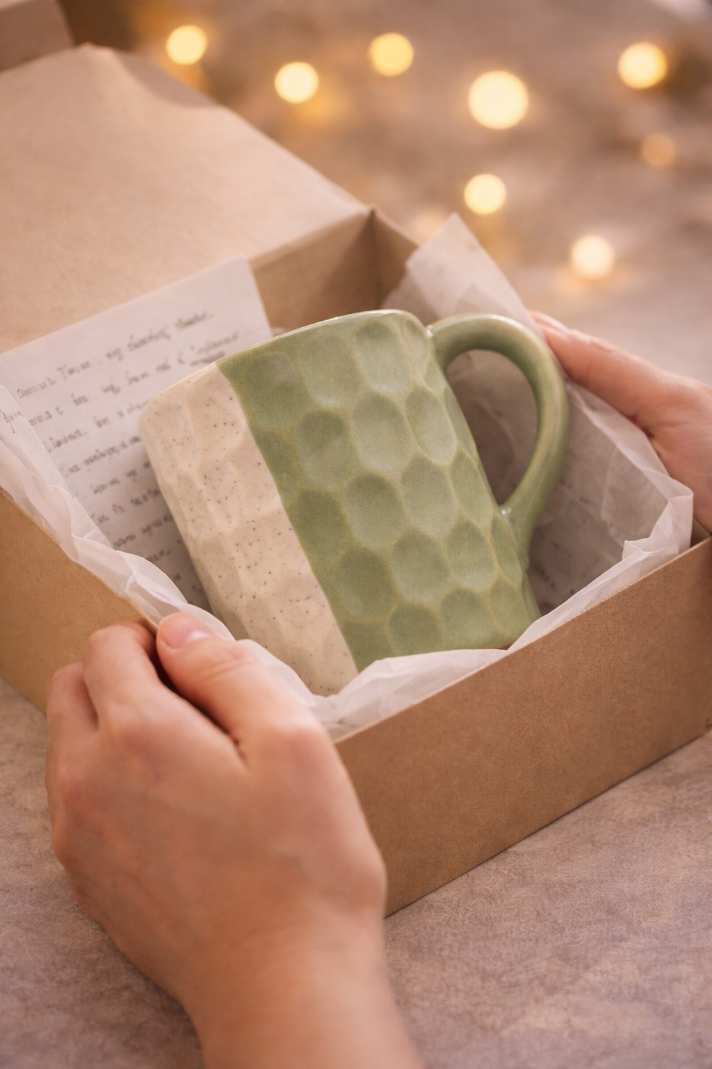 The Honeydew Comfort Mug 🍈 | Handcrafted Ceramic Chai Mug