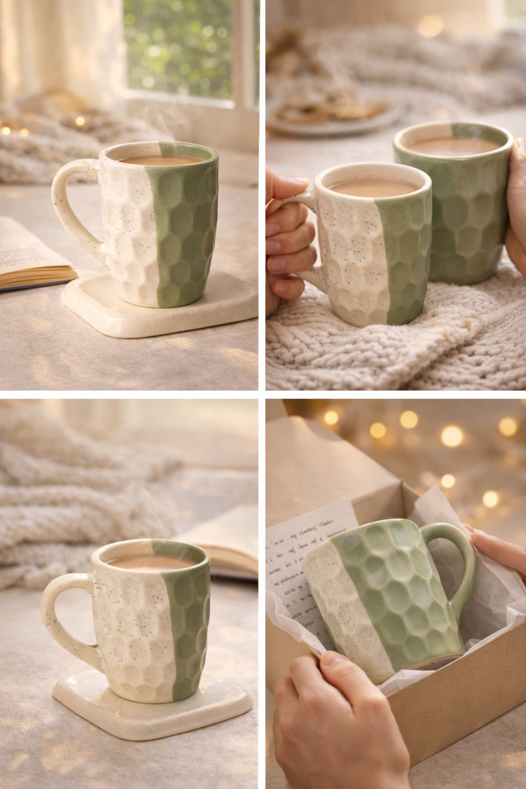 The Honeydew Comfort Mug 🍈 | Handcrafted Ceramic Chai Mug