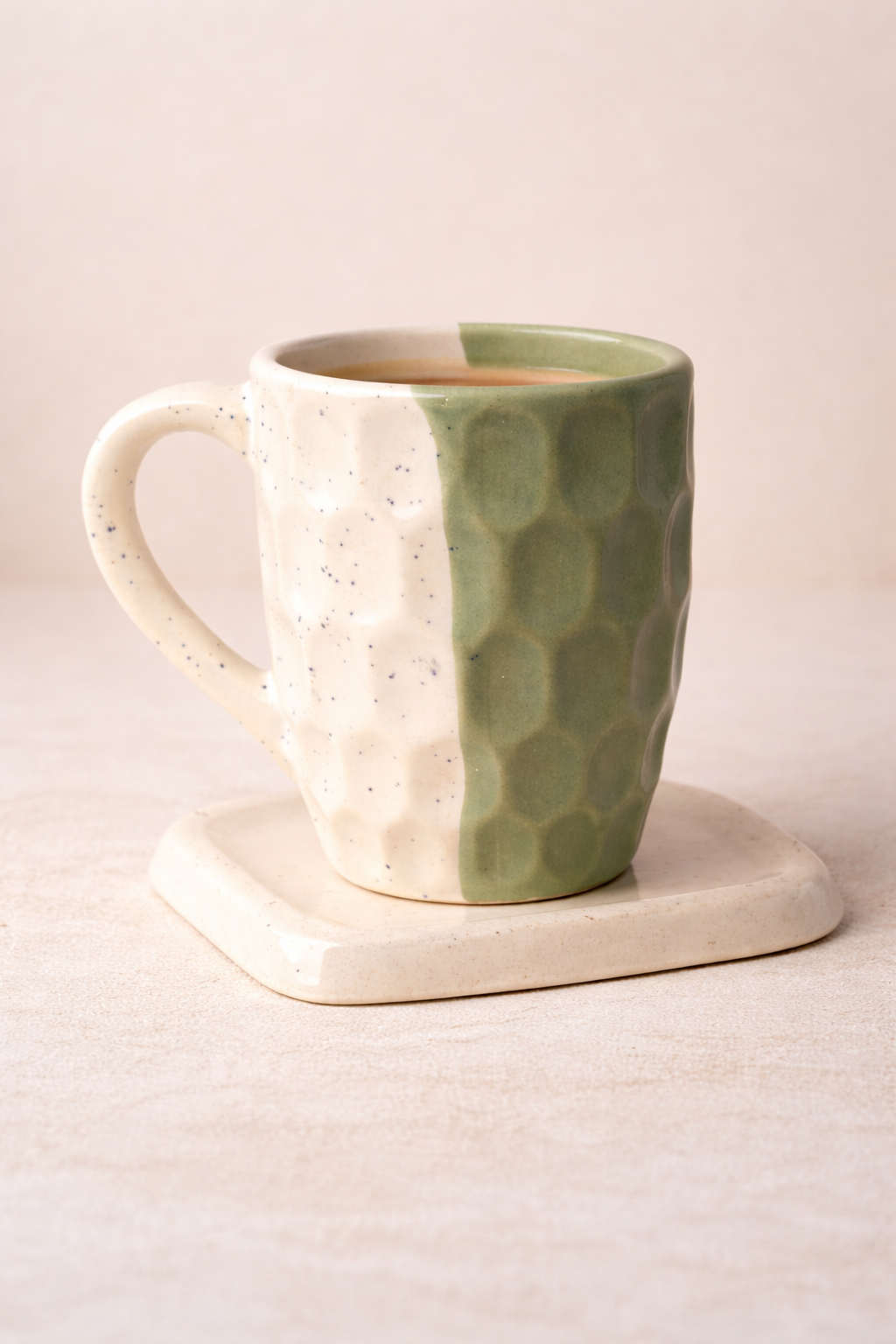 The Honeydew Comfort Mug 🍈 | Handcrafted Ceramic Chai Mug