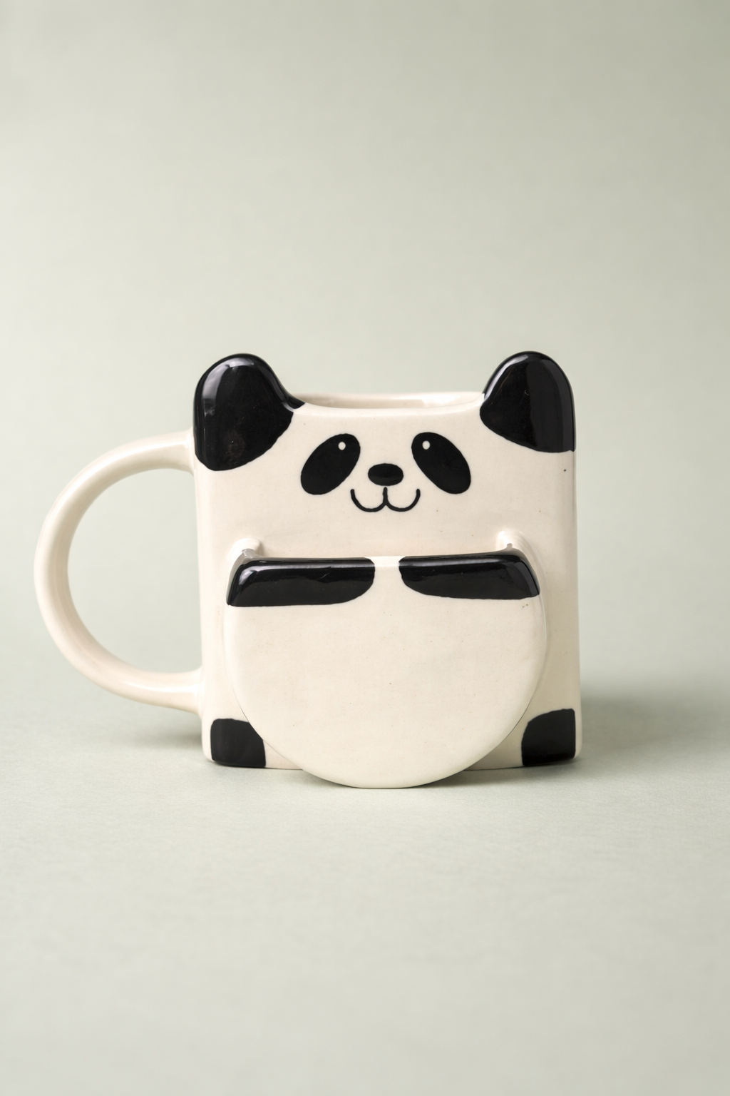 Panda Hug Mug | Cute Handcrafted Ceramic Mug for Chai & Coffee by GupShupCups