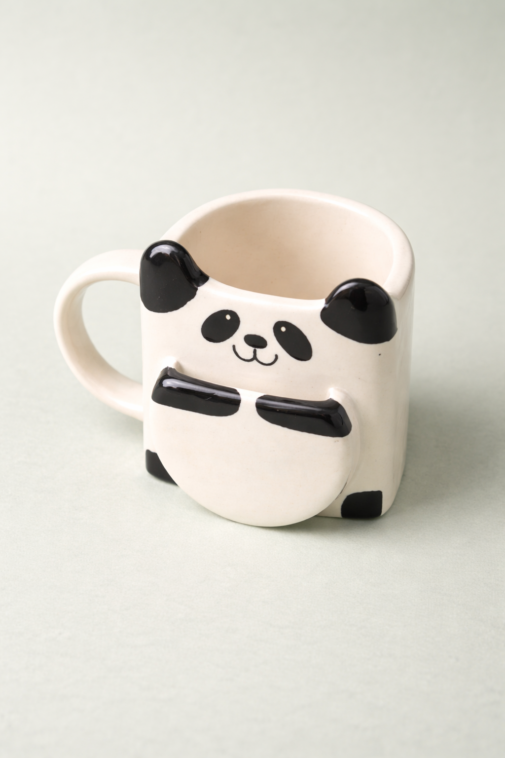 Panda Hug Mug | Cute Handcrafted Ceramic Mug for Chai & Coffee by GupShupCups