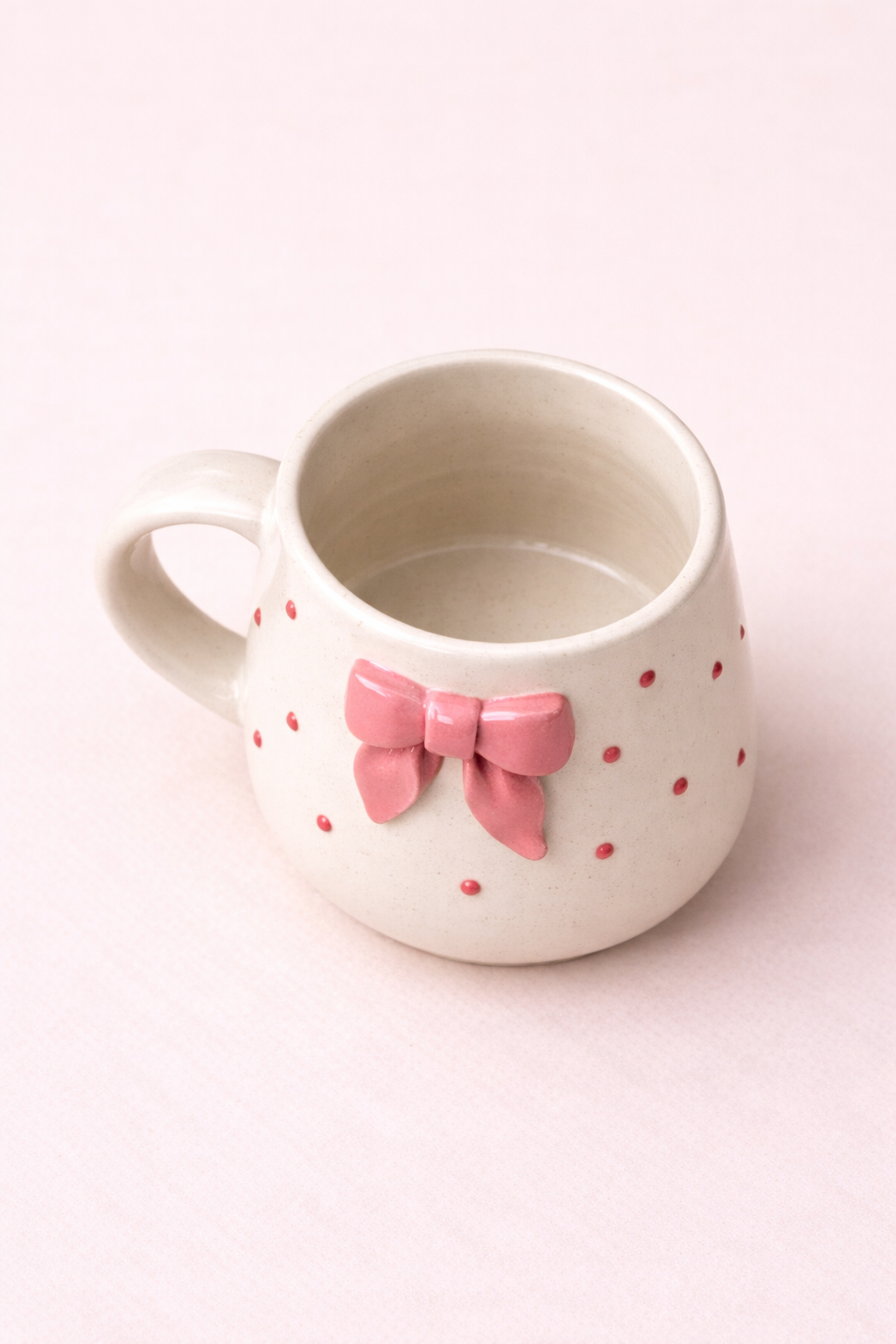 The Bow Hug Mug – Cute Ceramic Gift Mug for Her