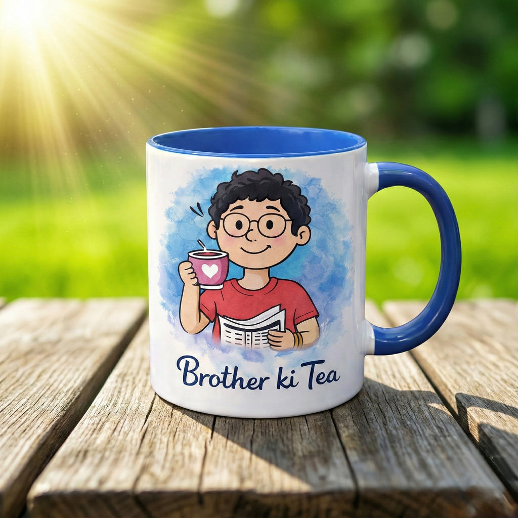 Brother Ki Mug – Ceramic Gift Mug for Brother | Brother Mug India