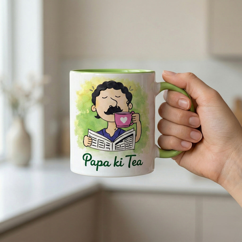 Family Mug Set of 4 – Ceramic Family Gift Set | Family Tea Mug India