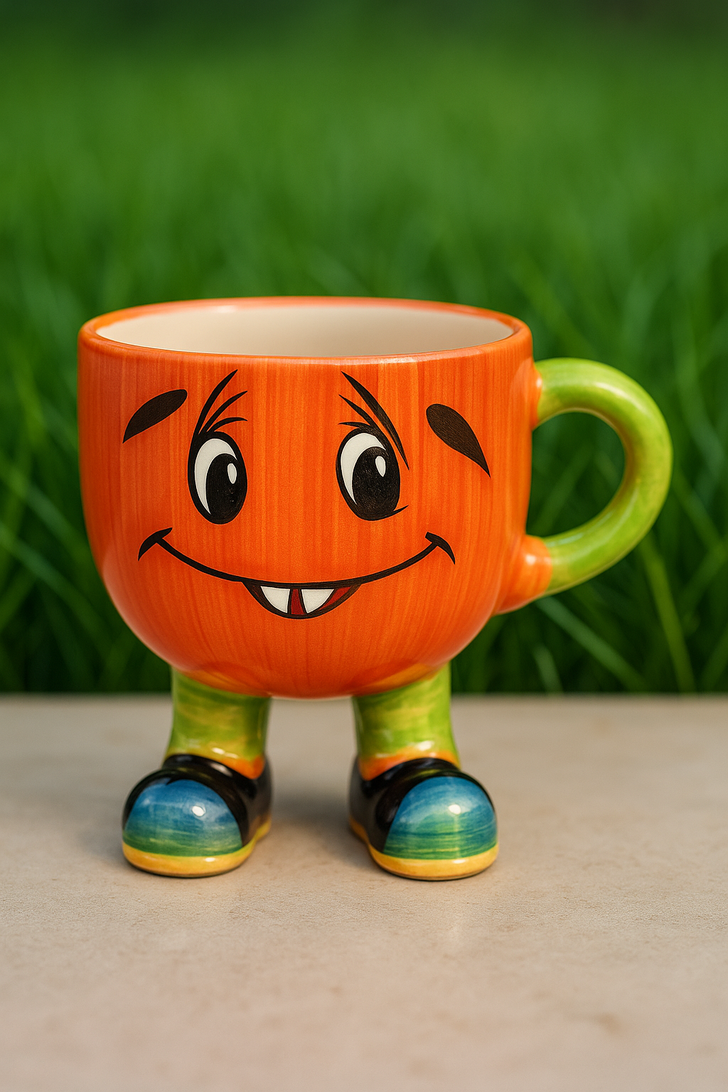 Happy Legs Ceramic Mug Combo (x2) - You Get 2 Cups