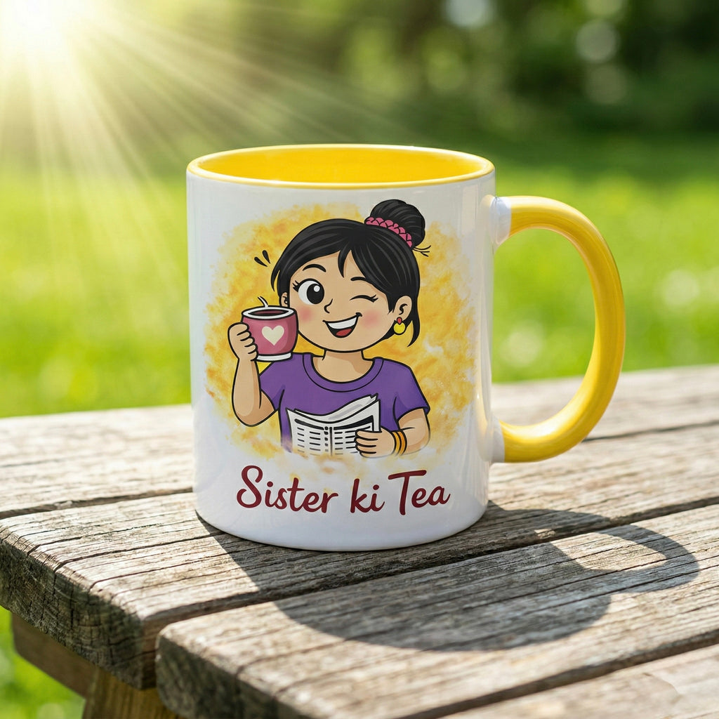 Sister Ki Mug – Ceramic Gift Mug for Sister | Sister Mug India