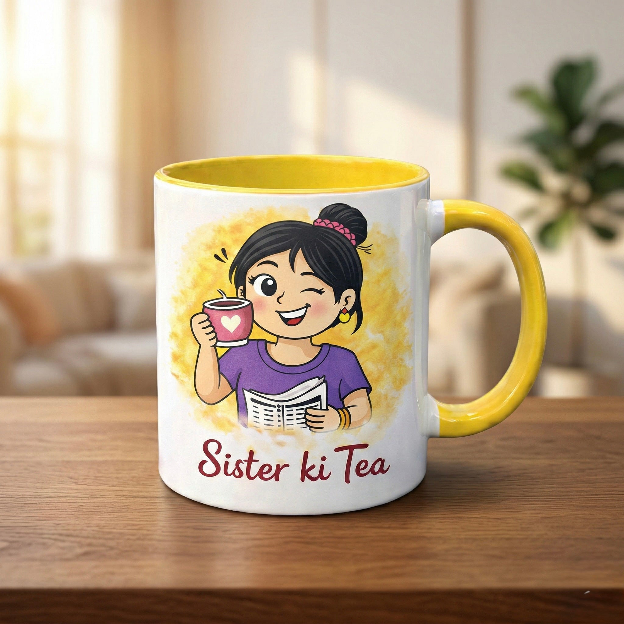 Sister Ki Mug – Ceramic Gift Mug for Sister | Sister Mug India