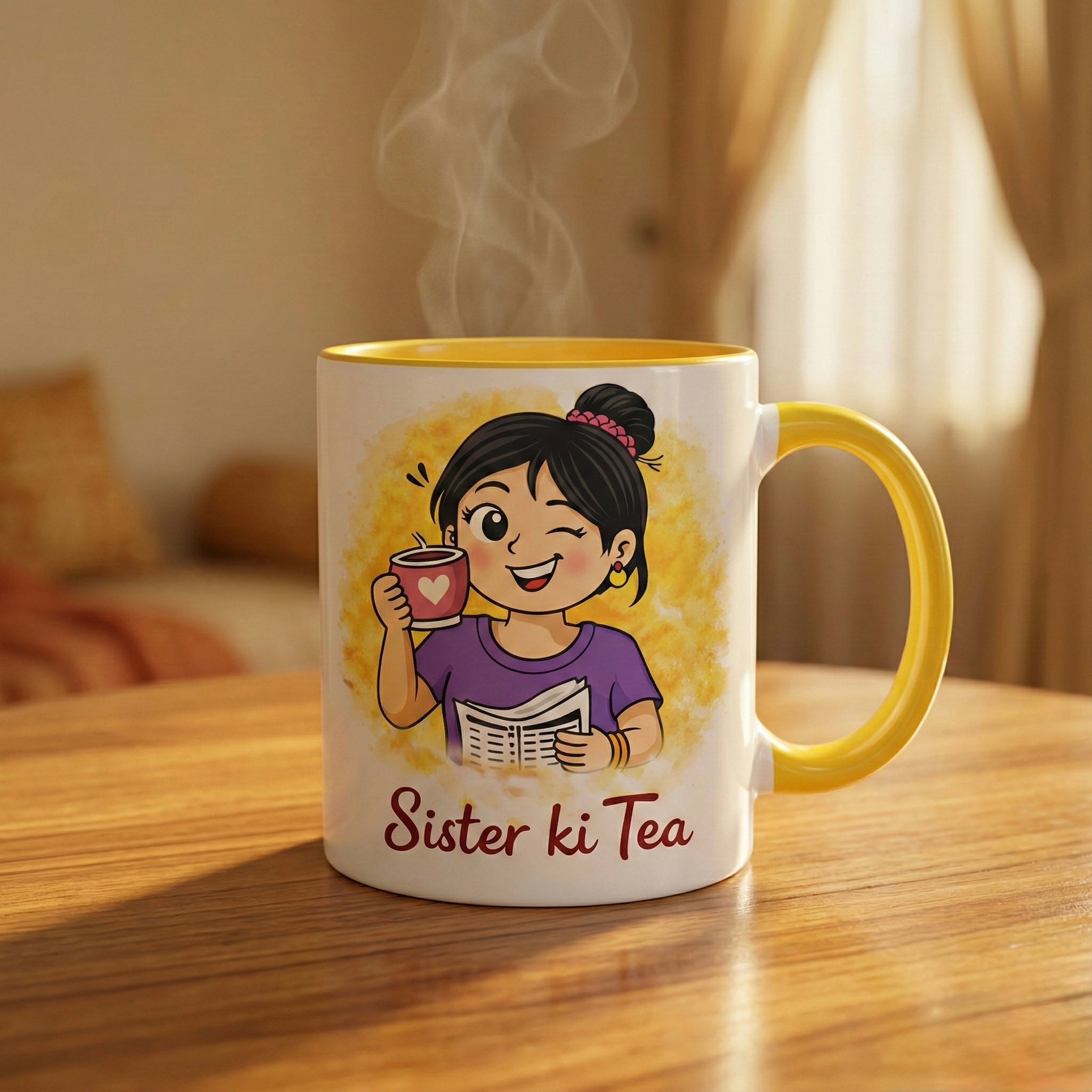 Sister Ki Mug – Ceramic Gift Mug for Sister | Sister Mug India