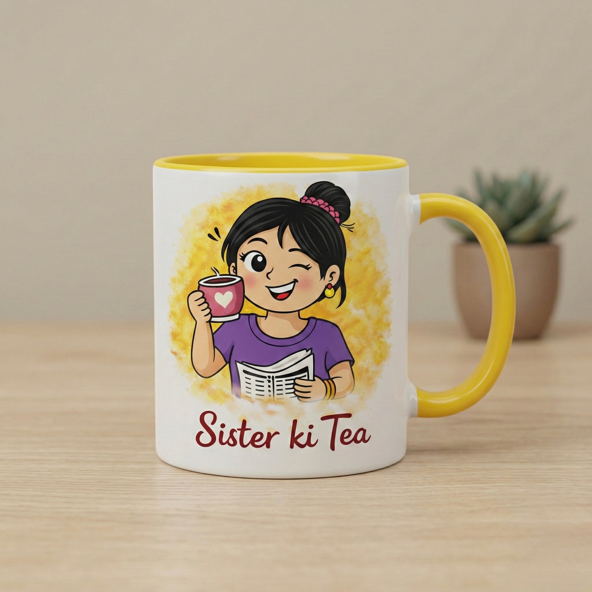 Sister Ki Mug – Ceramic Gift Mug for Sister | Sister Mug India